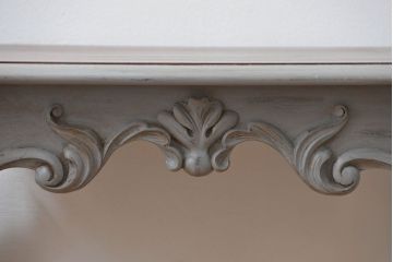 アンティーク雑貨　1960年代　ビンテージ海外家具　アンティークペイント　サイドテーブル(コンソールテーブル)