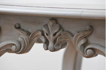 アンティーク雑貨　1960年代　ビンテージ海外家具　アンティークペイント　サイドテーブル(コンソールテーブル)