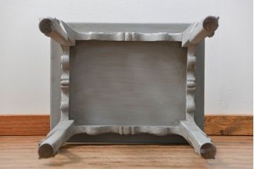 アンティーク雑貨　1960年代　ビンテージ海外家具　アンティークペイント　サイドテーブル(コンソールテーブル)