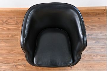 ヴィンテージ家具　1960〜70年代　レトロなデザインのビンテージキャスターチェア(椅子、イス)