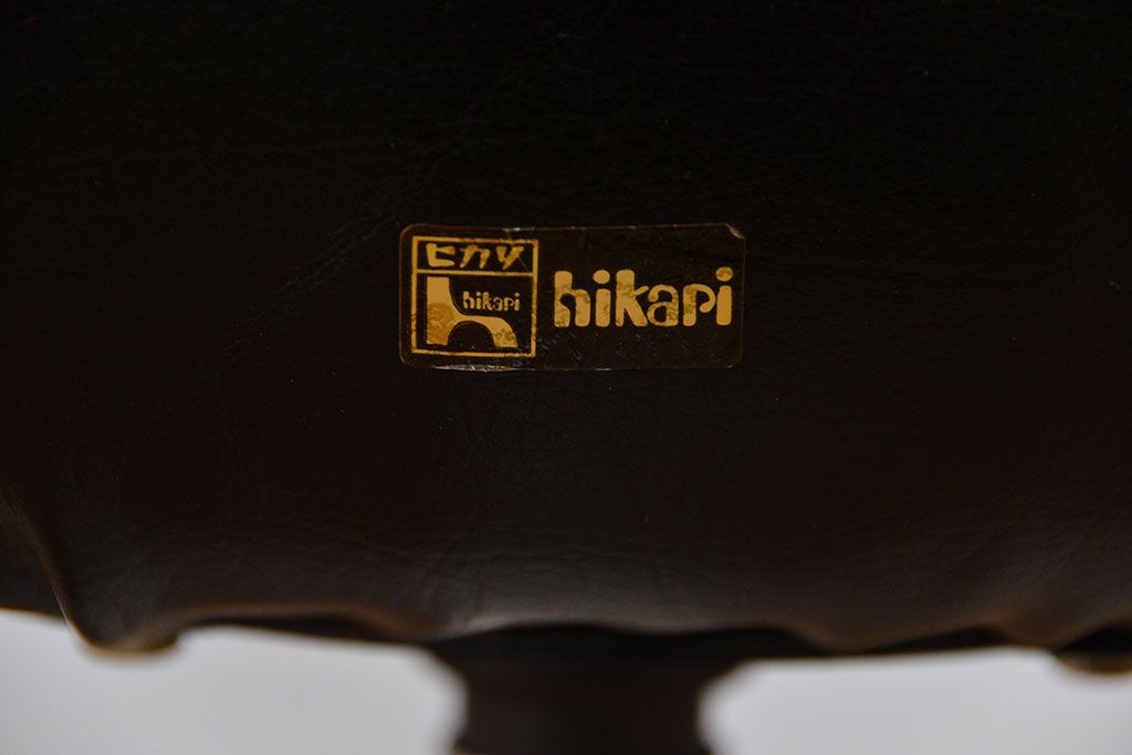 ヴィンテージ家具　1960〜70年代　レトロなデザインのビンテージキャスターチェア(椅子、イス)