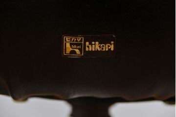 ヴィンテージ家具　1960〜70年代　レトロなデザインのビンテージキャスターチェア(椅子、イス)