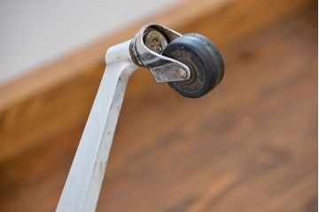 ヴィンテージ家具　1960〜70年代　レトロなデザインのビンテージキャスターチェア(椅子、イス)