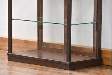 アンティーク家具　アンティーク 小さな卓上ガラスケース(1) (ショーケース、飾り棚)