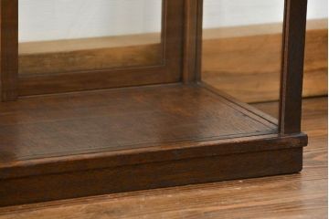 アンティーク家具　アンティーク 小さな卓上ガラスケース(1) (ショーケース、飾り棚)