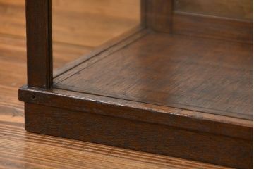 アンティーク家具　アンティーク 小さな卓上ガラスケース(1) (ショーケース、飾り棚)