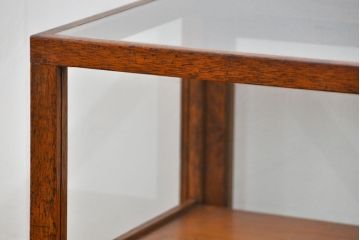 アンティーク家具　アンティーク 小さな卓上ガラスケース(2) (ショーケース、飾り棚)