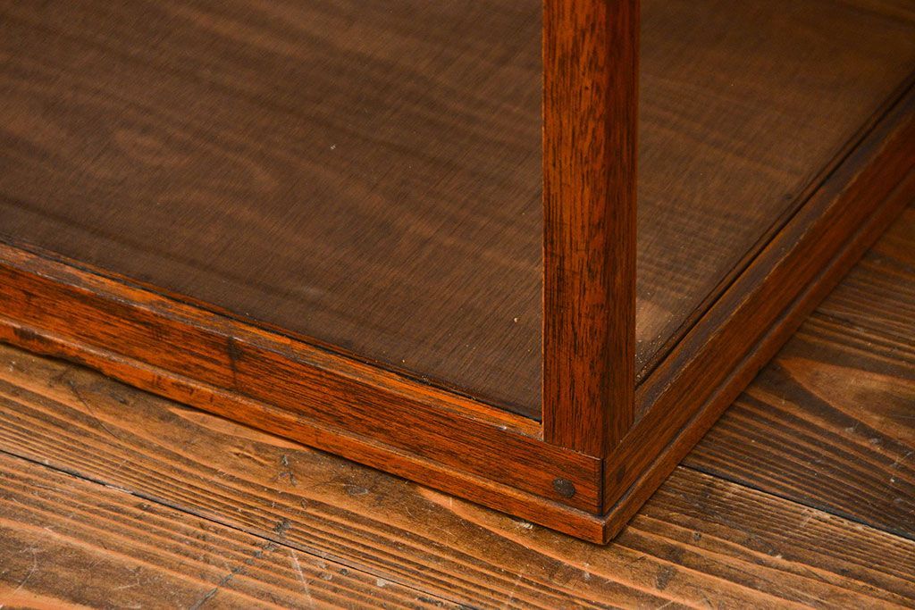 アンティーク家具　アンティーク 小さな卓上ガラスケース(2) (ショーケース、飾り棚)