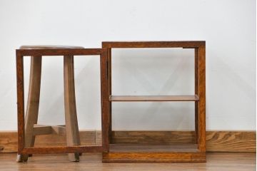 アンティーク家具　アンティーク 小さな卓上ガラスケース(2) (ショーケース、飾り棚)