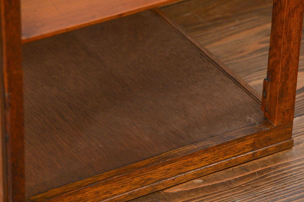 アンティーク家具　アンティーク 小さな卓上ガラスケース(2) (ショーケース、飾り棚)