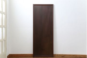 古民具・骨董 柾目の美しい上品な板戸　(引き戸)