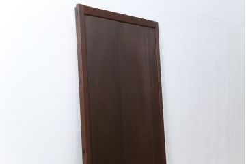 古民具・骨董 柾目の美しい上品な板戸　(引き戸)