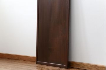 古民具・骨董 柾目の美しい上品な板戸　(引き戸)