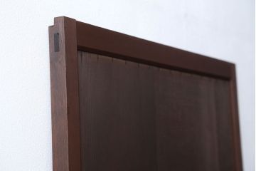 古民具・骨董 柾目の美しい上品な板戸　(引き戸)