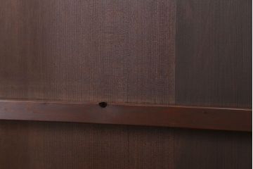 古民具・骨董 柾目の美しい上品な板戸　(引き戸)