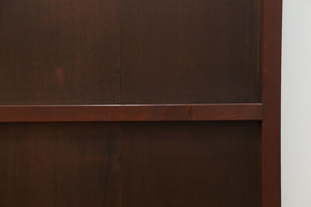 古民具・骨董 柾目の美しい上品な板戸　(引き戸)