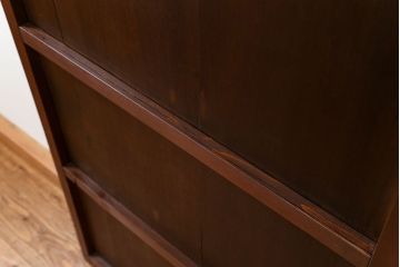 古民具・骨董 柾目の美しい上品な板戸　(引き戸)