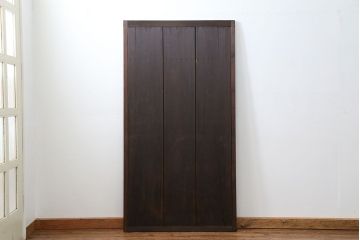 アンティーク 古い木のシンプルな扉　1枚　(ドア)