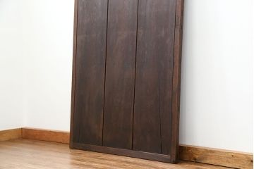 アンティーク 古い木のシンプルな扉　1枚　(ドア)