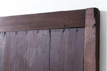 アンティーク 古い木のシンプルな扉　1枚　(ドア)