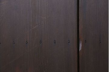 アンティーク 古い木のシンプルな扉　1枚　(ドア)