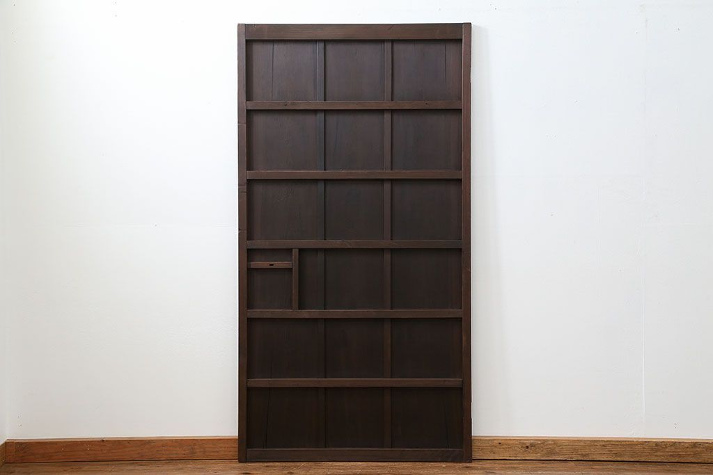 アンティーク 古い木のシンプルな扉　1枚　(ドア)