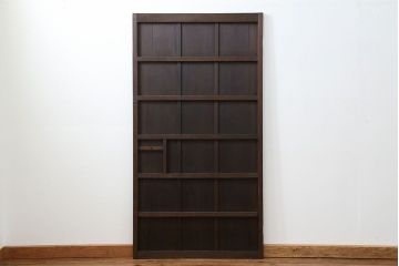 アンティーク 古い木のシンプルな扉　1枚　(ドア)