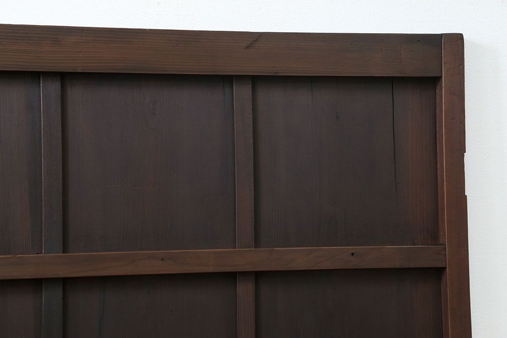 アンティーク 古い木のシンプルな扉　1枚　(ドア)