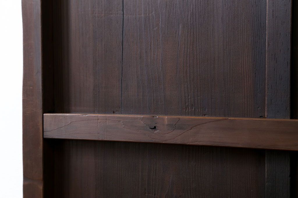 アンティーク 古い木のシンプルな扉　1枚　(ドア)