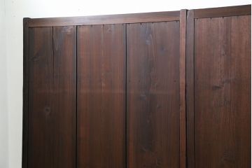 古民具・骨董 簡素な板戸5枚セット　(引き戸)