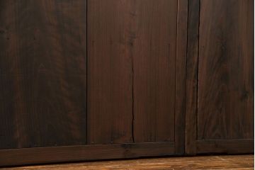 古民具・骨董 簡素な板戸5枚セット　(引き戸)