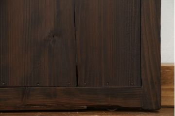 古民具・骨董 簡素な板戸5枚セット　(引き戸)