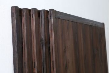 古民具・骨董 簡素な板戸5枚セット　(引き戸)