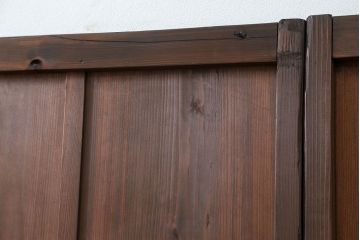 古民具・骨董 簡素な板戸5枚セット　(引き戸)