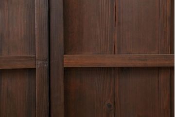 古民具・骨董 簡素な板戸5枚セット　(引き戸)