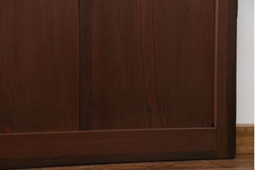 古民具・骨董 シンプルで上品な板戸　4枚セット　(引き戸、和風建具)