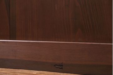 古民具・骨董 シンプルで上品な板戸　4枚セット　(引き戸、和風建具)