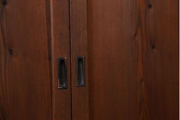 古民具・骨董 シンプルで上品な板戸　4枚セット　(引き戸、和風建具)