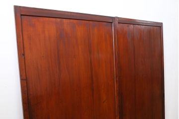 アンティーク 古い板戸2枚セット　(引き戸、帯戸)
