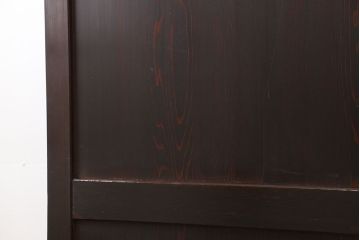 古民具・骨董 味のある帯戸　2枚セット　(引き戸、板戸)