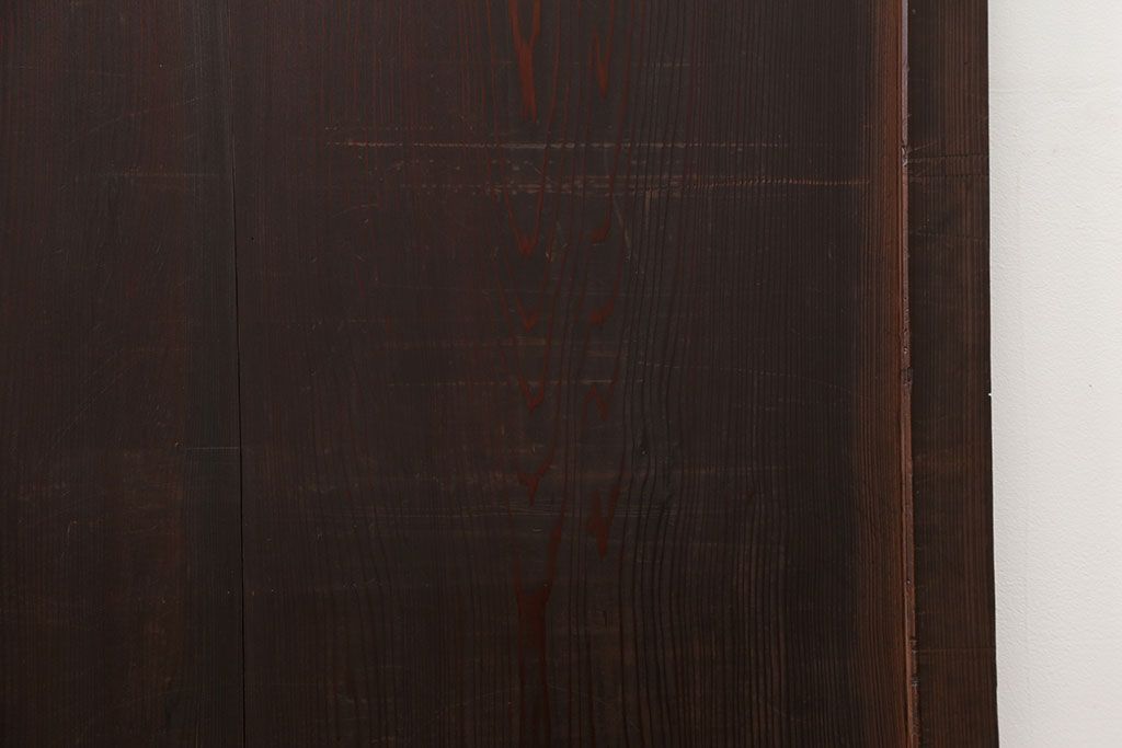 古民具・骨董 味のある帯戸　2枚セット　(引き戸、板戸)