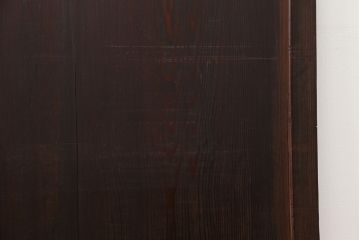 古民具・骨董 味のある帯戸　2枚セット　(引き戸、板戸)