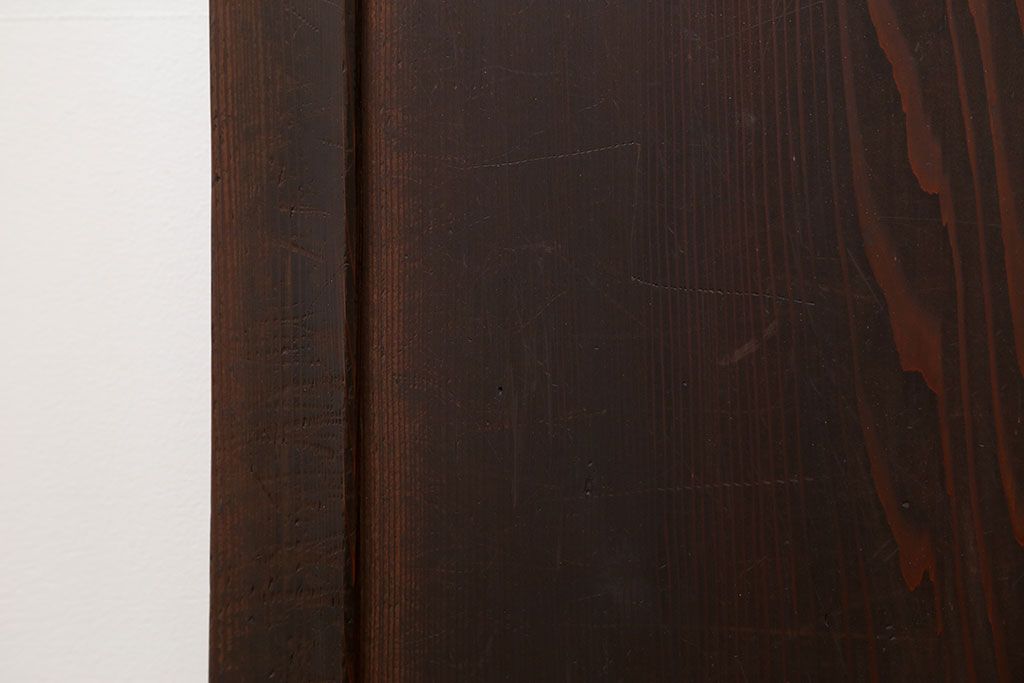 古民具・骨董 味のある帯戸　2枚セット　(引き戸、板戸)