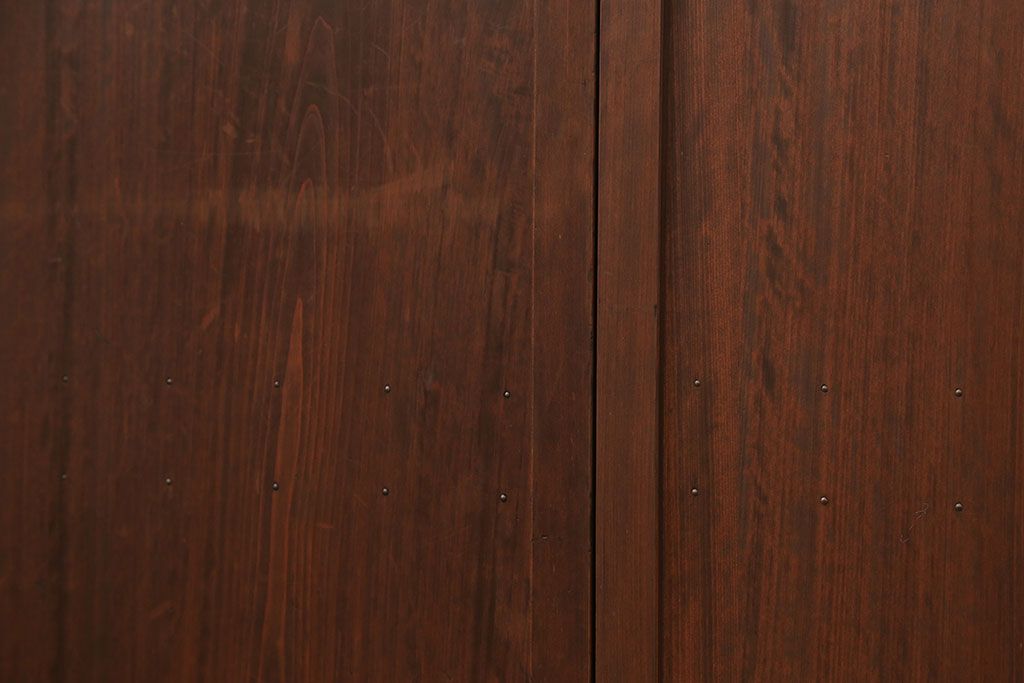 古民具・骨董 上質な細身の万本格子戸　4枚セット　(引き戸、和風建具)