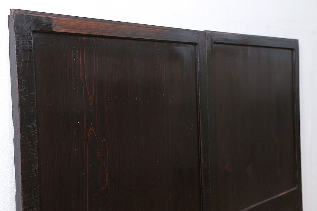 古民具・骨董 味わい深い帯戸　2枚セット(板戸、古民家)