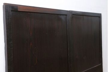 古民具・骨董 味わい深い帯戸　2枚セット(板戸、古民家)