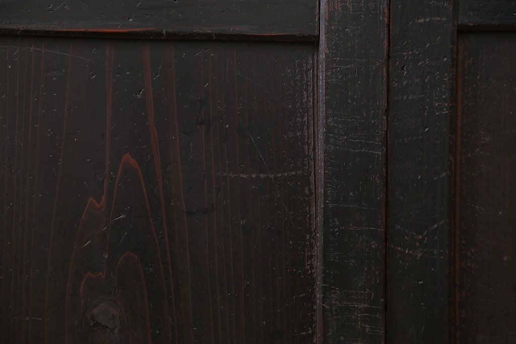 古民具・骨董 味わい深い帯戸　2枚セット(板戸、古民家)