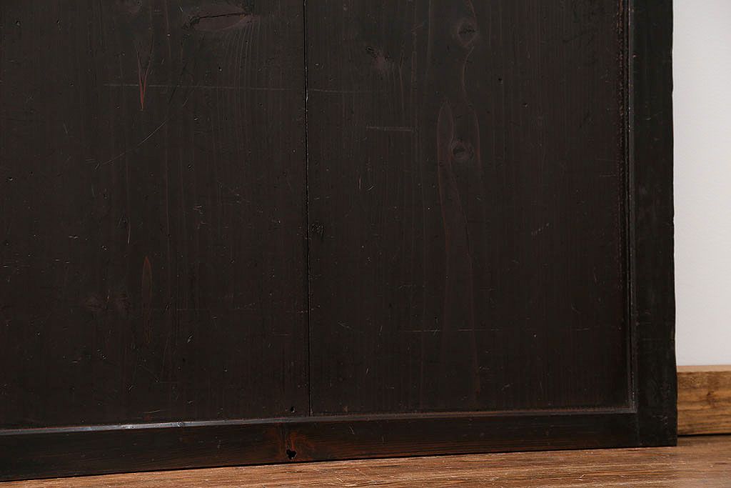 古民具・骨董 味わい深い帯戸　2枚セット(板戸、古民家)