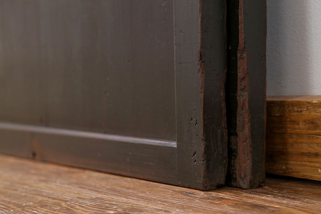 古民具・骨董 味わい深い帯戸　2枚セット(板戸、古民家)