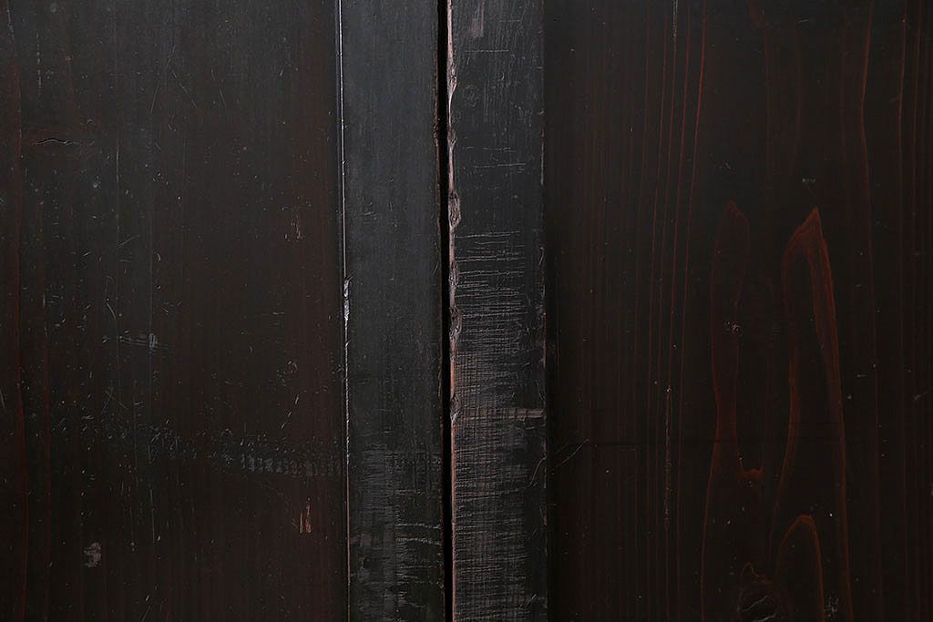 古民具・骨董 味わい深い帯戸　2枚セット(板戸、古民家)